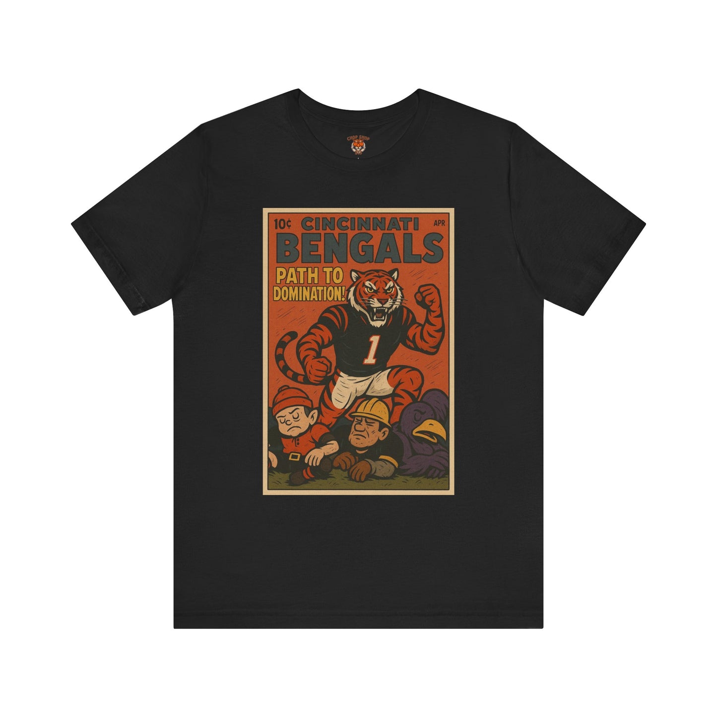 Cincinnati Bengals Comic cover Path to Domination Unisex Short Sleeve Tee -
