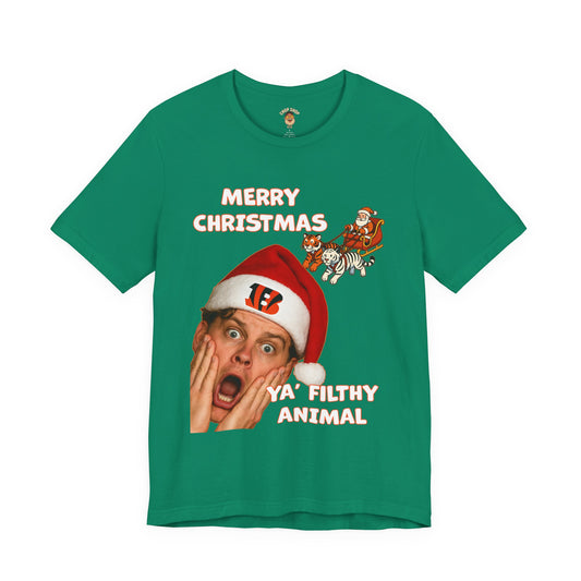 Joe Alone Merry Christmas Ya Filthy Animal T-Shirt