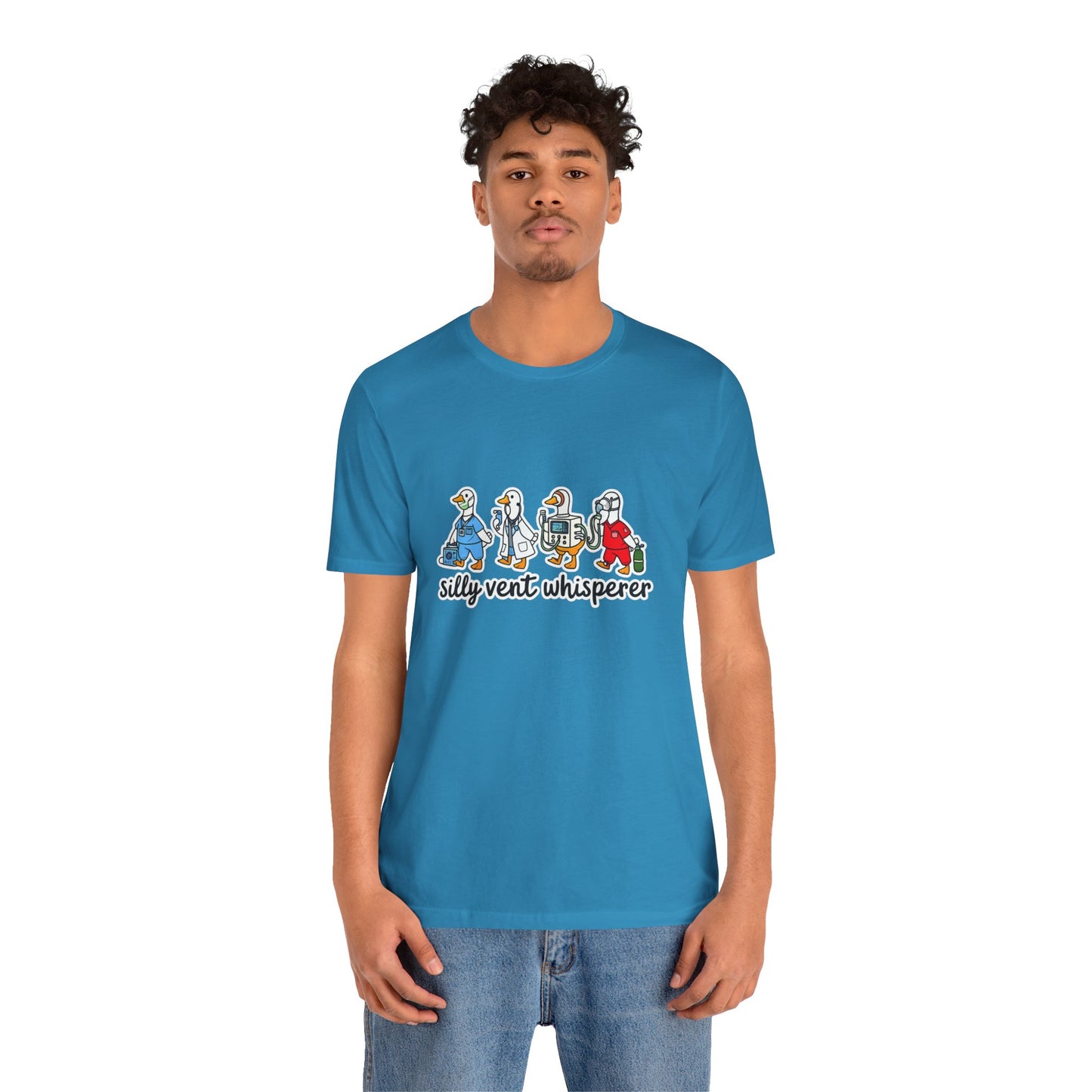 Silly Vent Whisperer Tee — Funny Crew respiratory care club