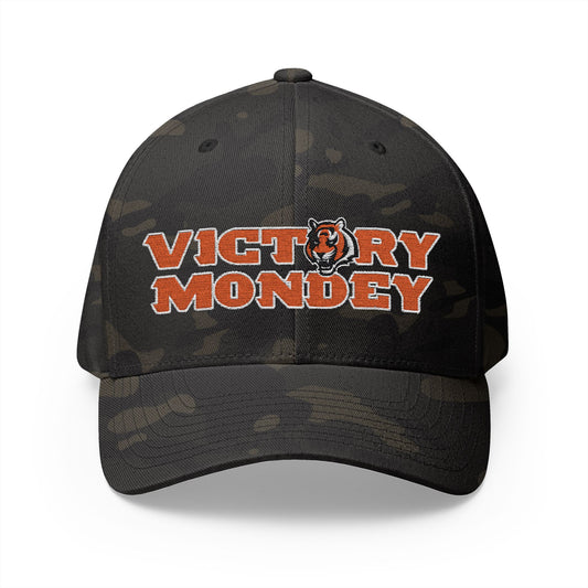 Cap Victory MonDey Bengals Camo Black Hat