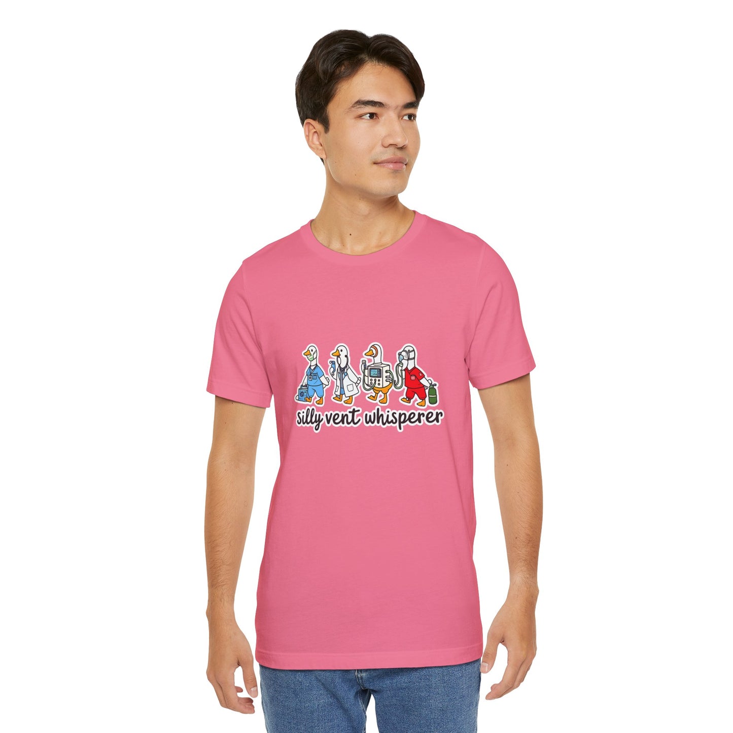 Silly Vent Whisperer Tee — Funny Crew respiratory care club