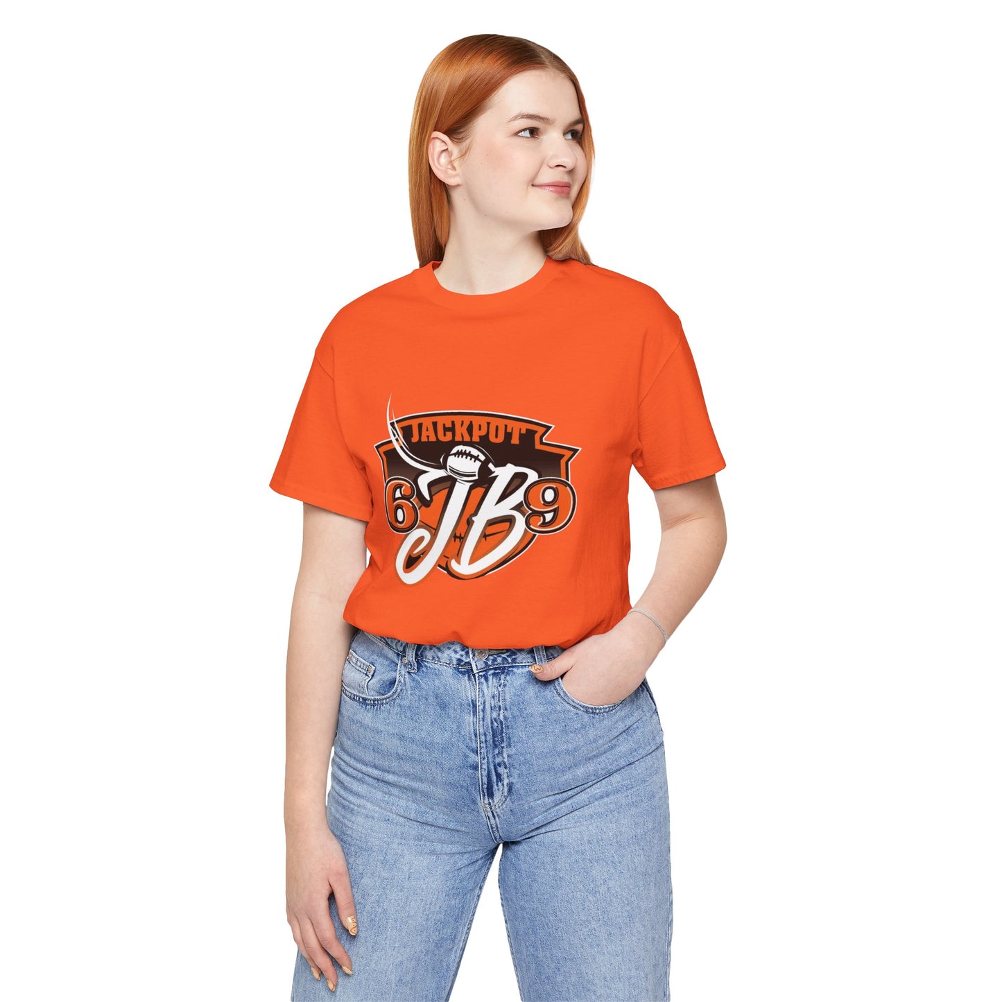 Jackpot JB 69 Unisex Jersey Tee | Casual Graphic T-Shirt, Everyday Wear, Gift for Sports Fans, Birthday Present, Fun Summer Top